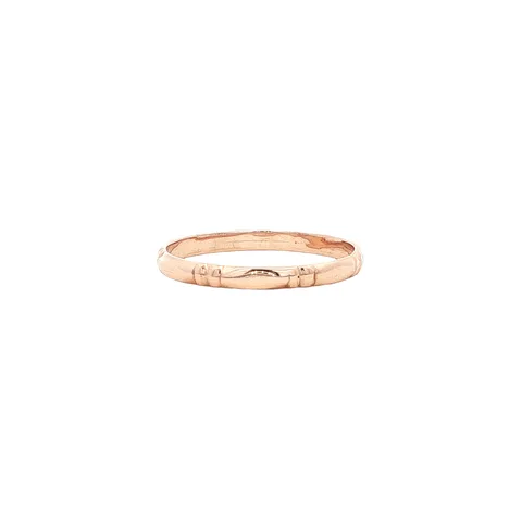 Vintage 14K Rose Gold Fancy Ring
