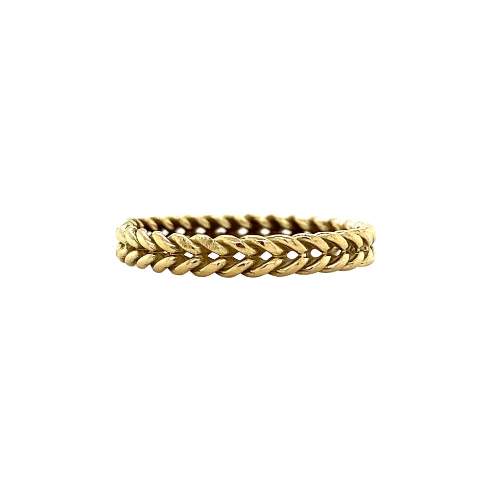 Vintage 14K Gold Ring Getordeerd
