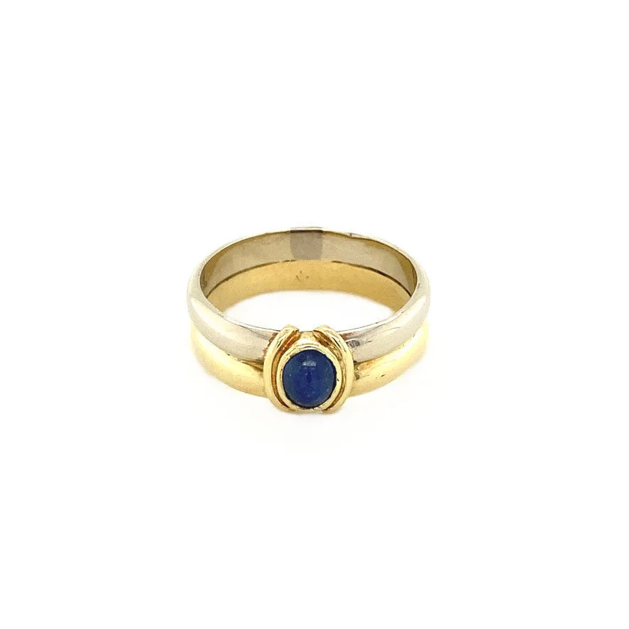 Vintage 14K Gold Ring with Sapphire