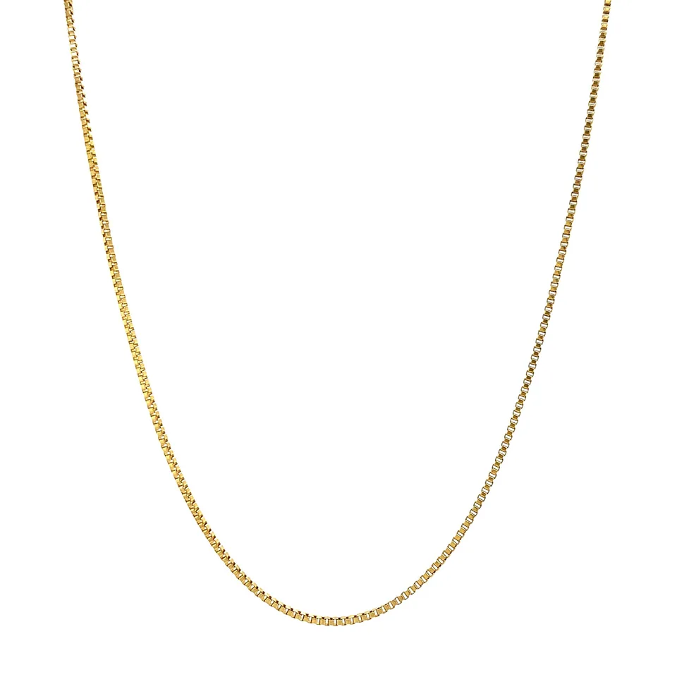 Vintage 14K Gold Long Necklace Venetian 51 cm