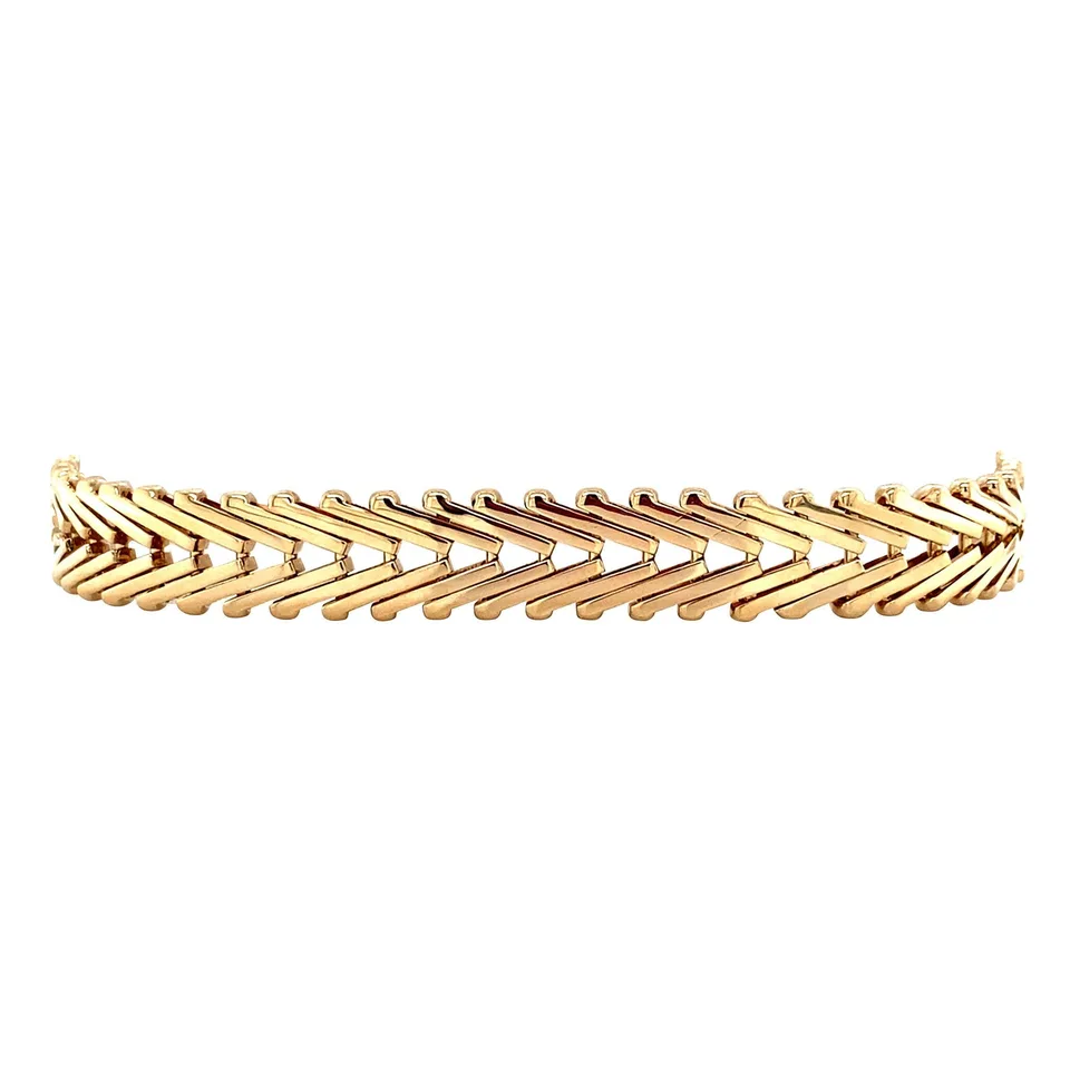 Vintage 14K Gold Fancy Bracelet