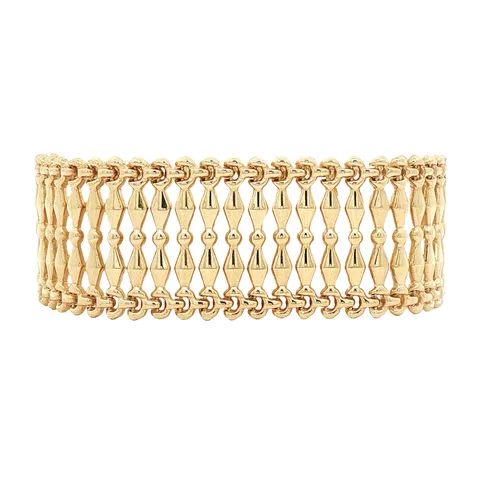 Vintage 14K Gold Fancy Bracelet