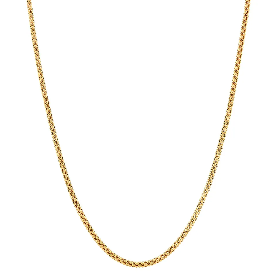 Vintage 14K Gold Necklace Fancy 45 cm