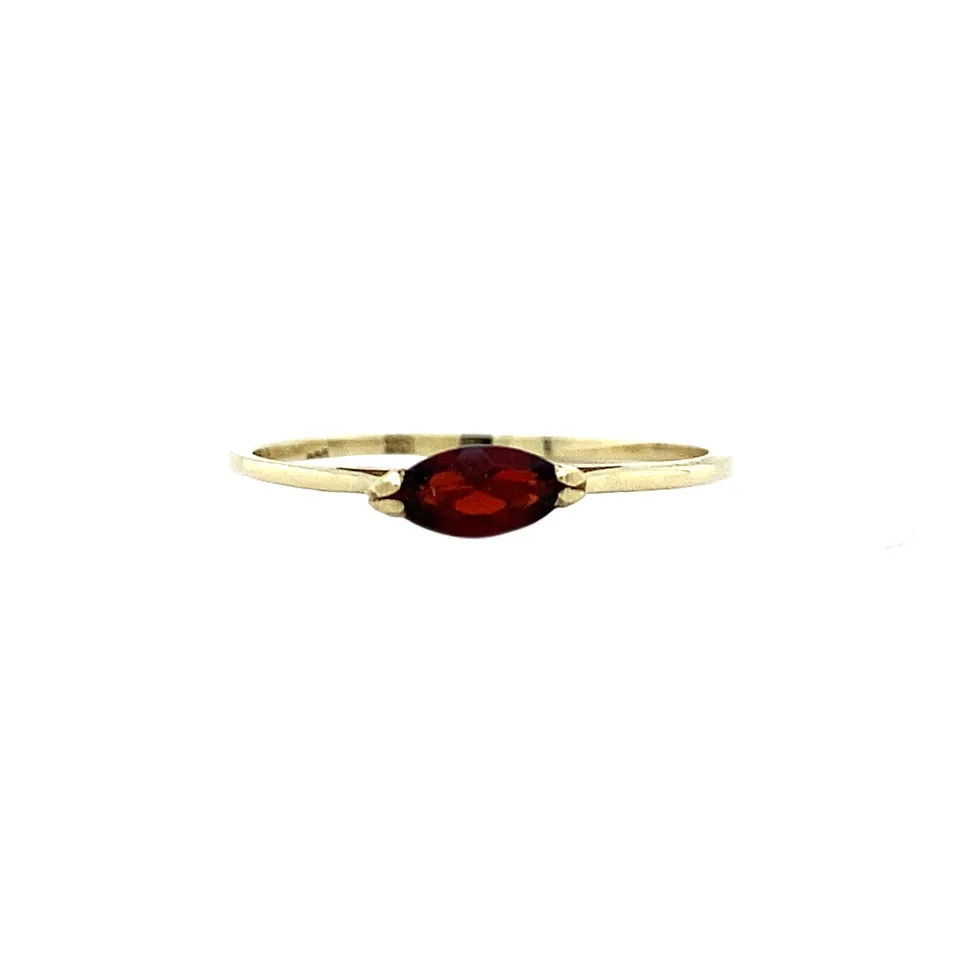Vintage 14K Gold Ring with Citrine