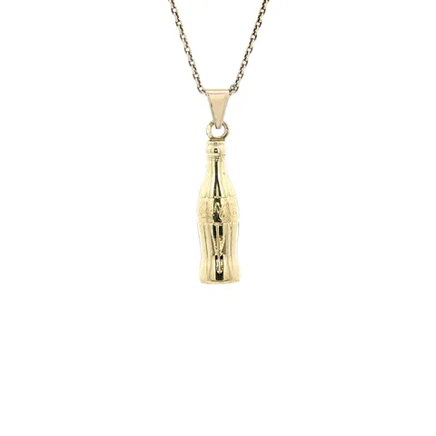 Vintage 14K Gold Coca Cola Bottle Pendant