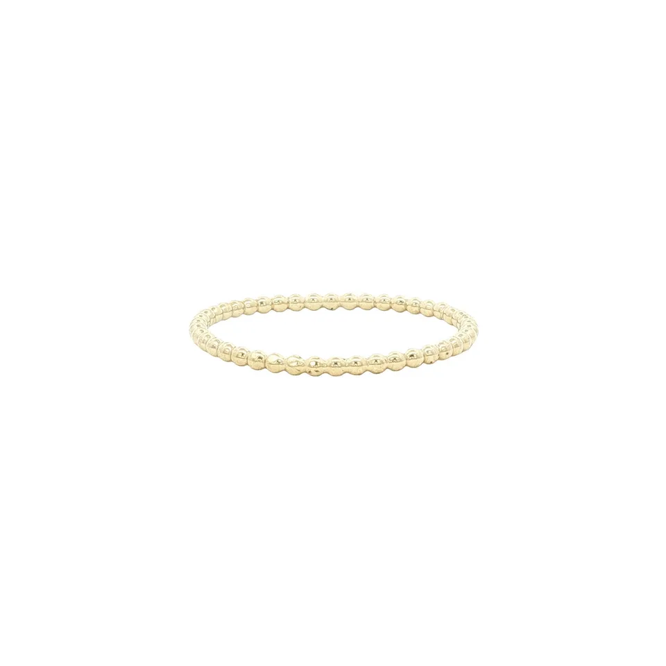 Vintage 14K Gold Bead Ring