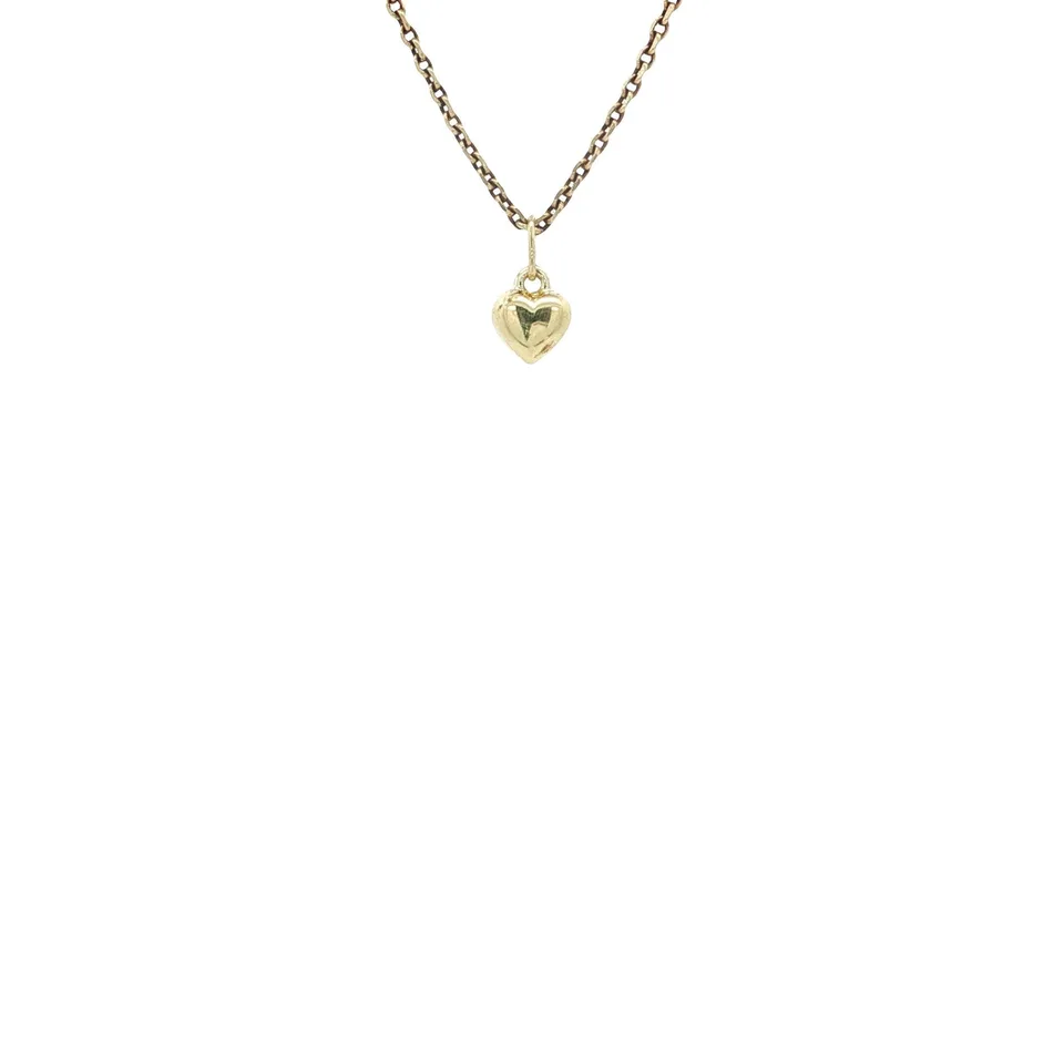 Vintage 14K Gold Heart Pendant