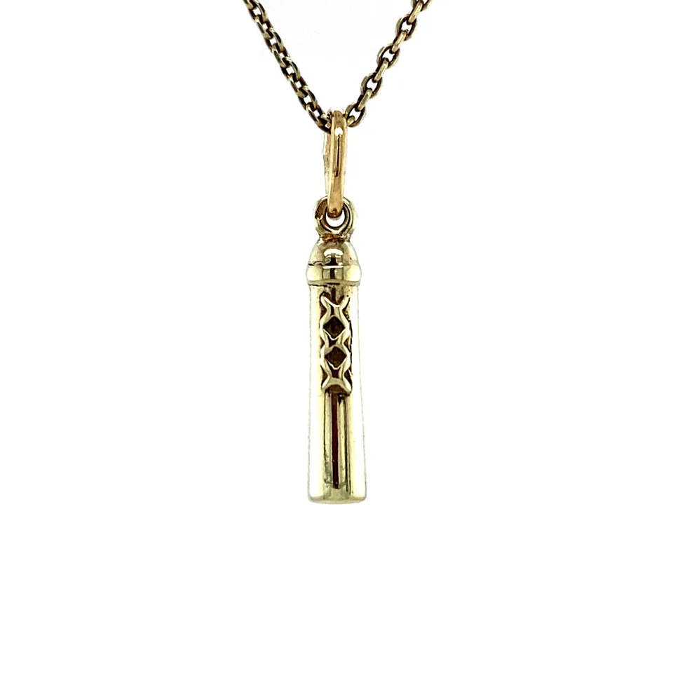 Vintage 14K Gold Amsterdammertje Pendant