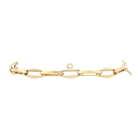 Vintage 14K Gold Closed Forever Bracelet