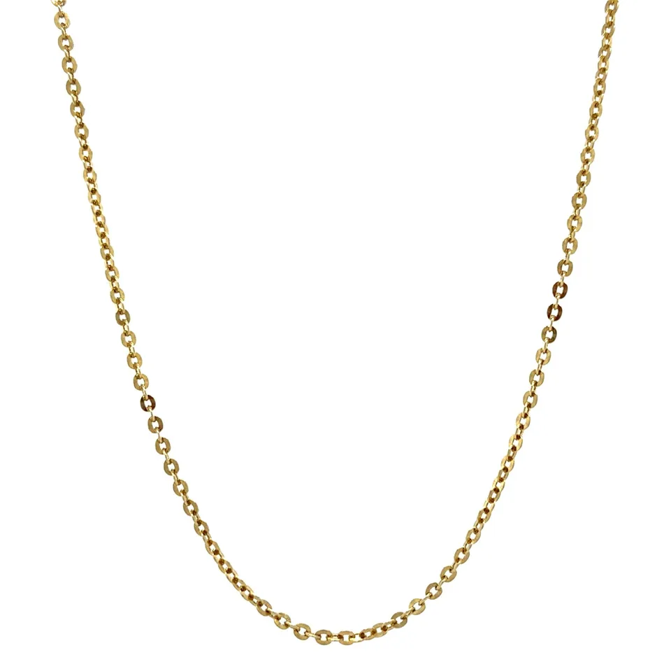 Vintage 14K Gold Anchor Necklace