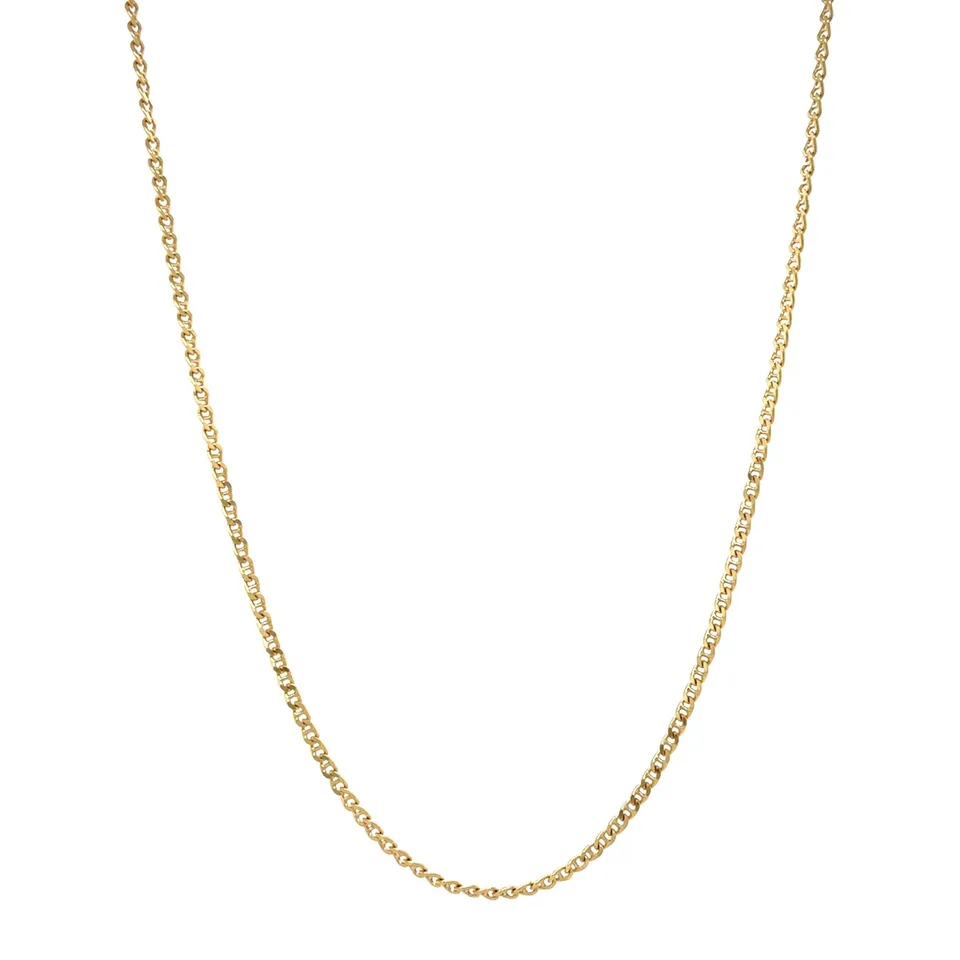 Vintage 18K Gold Marine Necklace