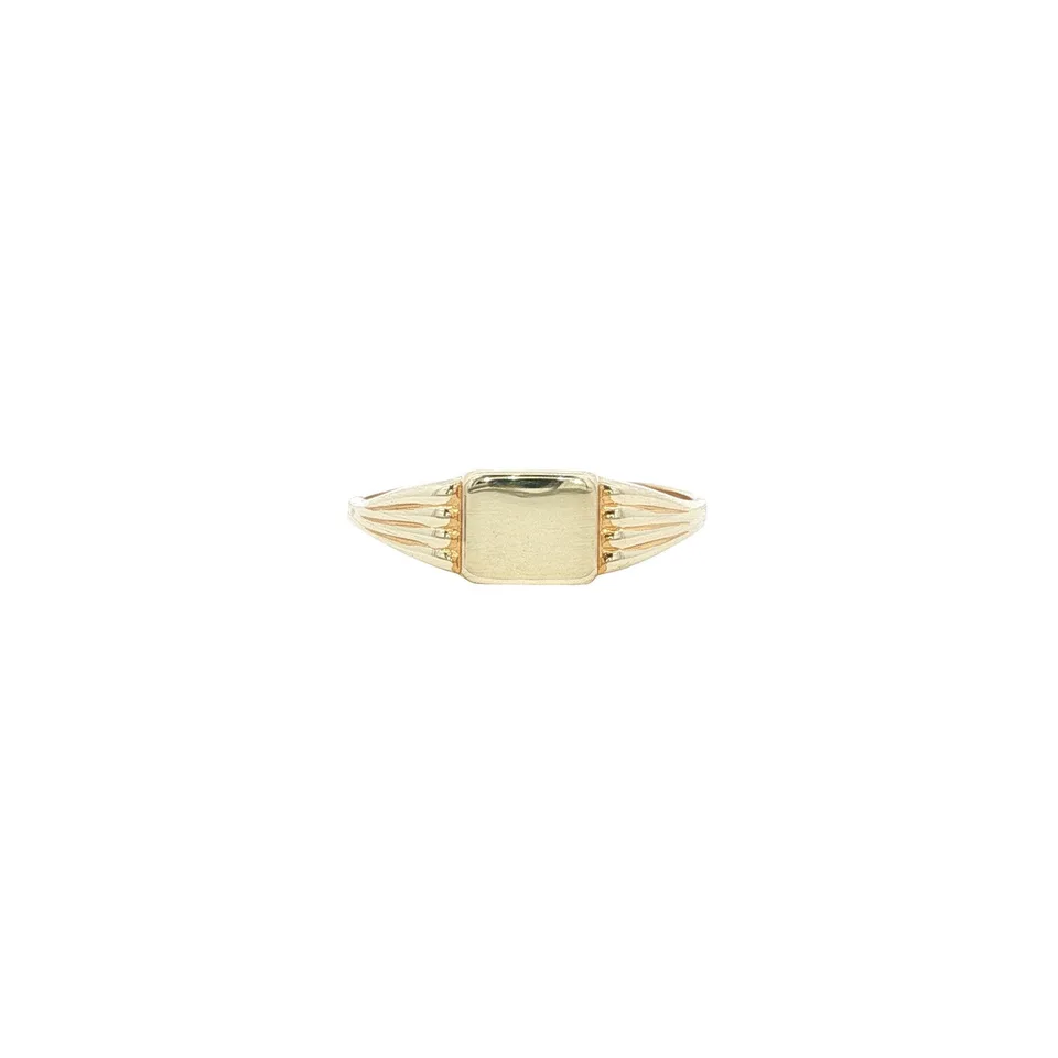 Vintage 14K Gold Signet Ring