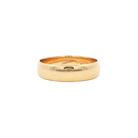 Vintage 14K Gold Smooth Ring