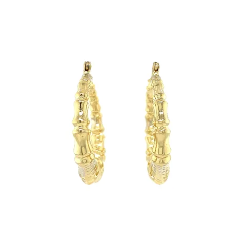 Vintage 14K Gold Hoop Earrings