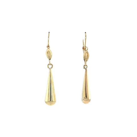 Vintage 14K Gold Drop Earrings