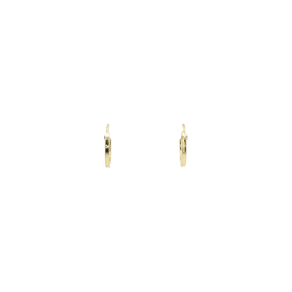 Vintage 14K Gold Mini Hoop Earrings