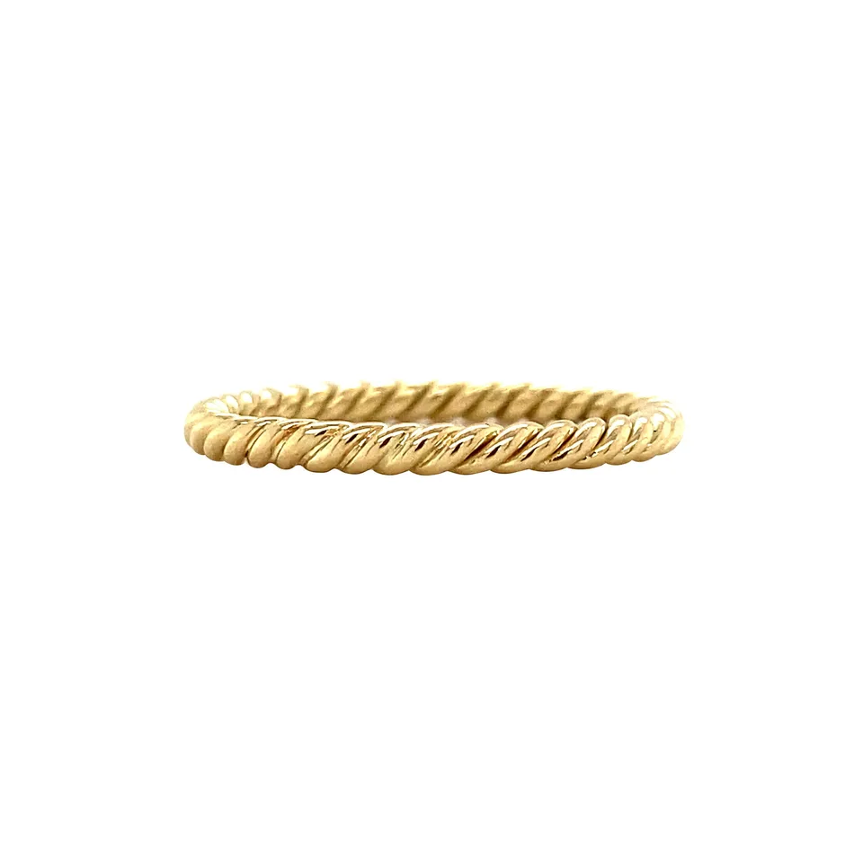 Vintage 14K Gold Ring Getordeerd