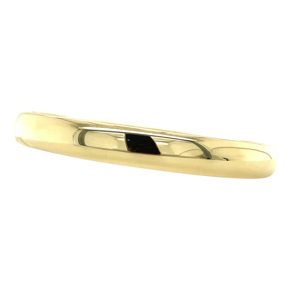 Vintage 14K Gold Smooth Bangle