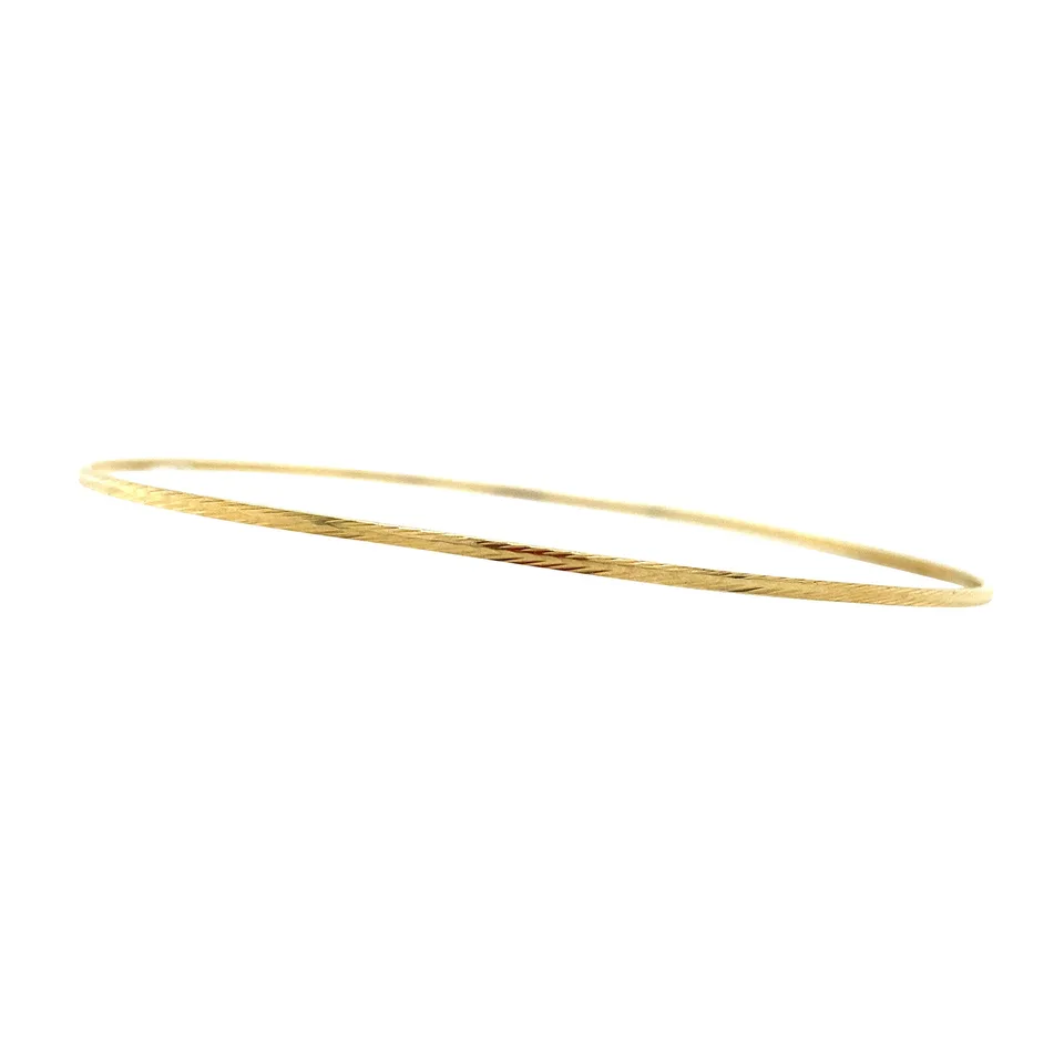 Vintage 14K Gold Ornate Rinkelarmband Bracelet