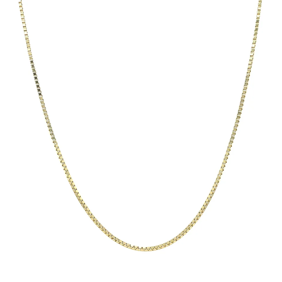 Vintage 14K Gold Long Necklace Venetian 45 cm