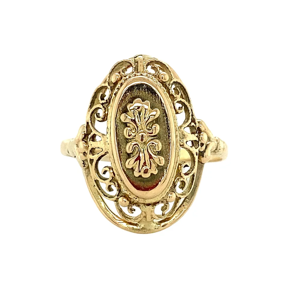 Vintage 14K Gold Fancy Ring