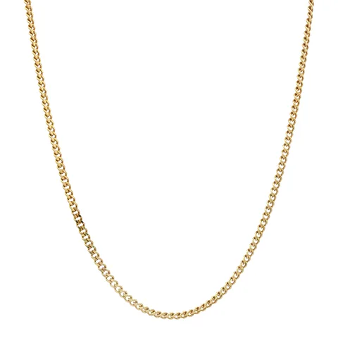 Vintage 14K Gold Curb Necklace