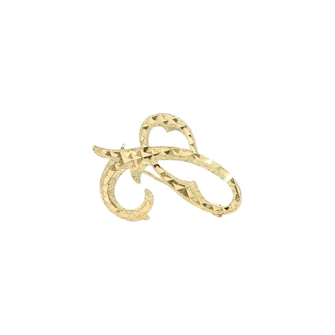 Vintage 14K Gold Fancy Brooch