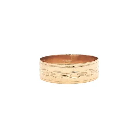 Vintage 18K Gold Ornate Ring
