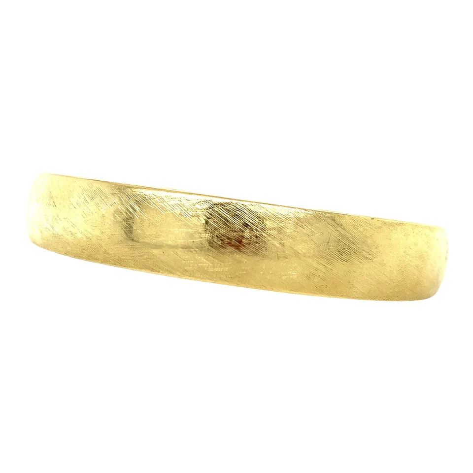 Vintage 14K Gold Bangle Bewerkt