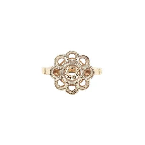 14K Gold Ring Setting