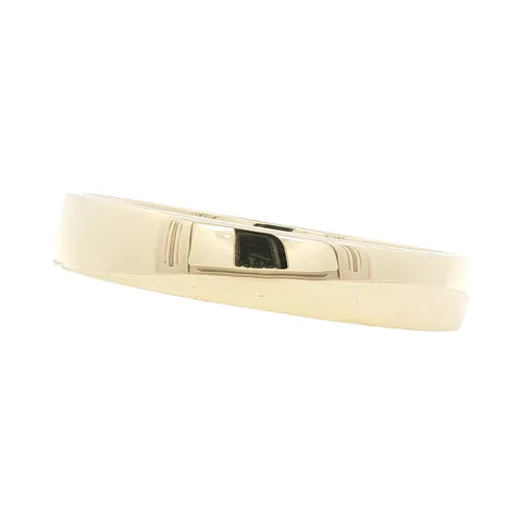 Vintage 14K Gold Smooth Bangle