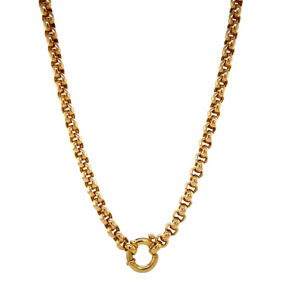 Vintage 14K Gold Jaseron Necklace
