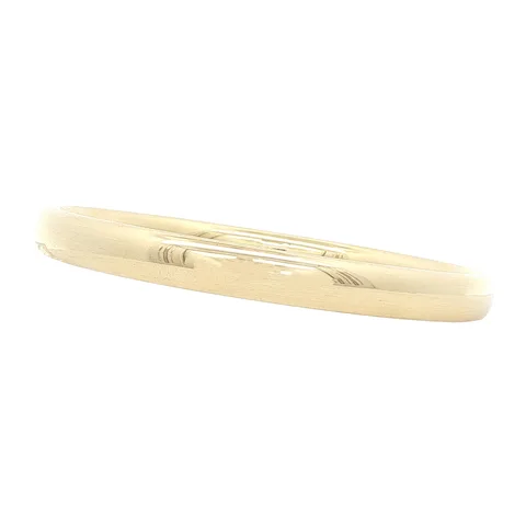 Vintage 14K Gold Smooth Bangle