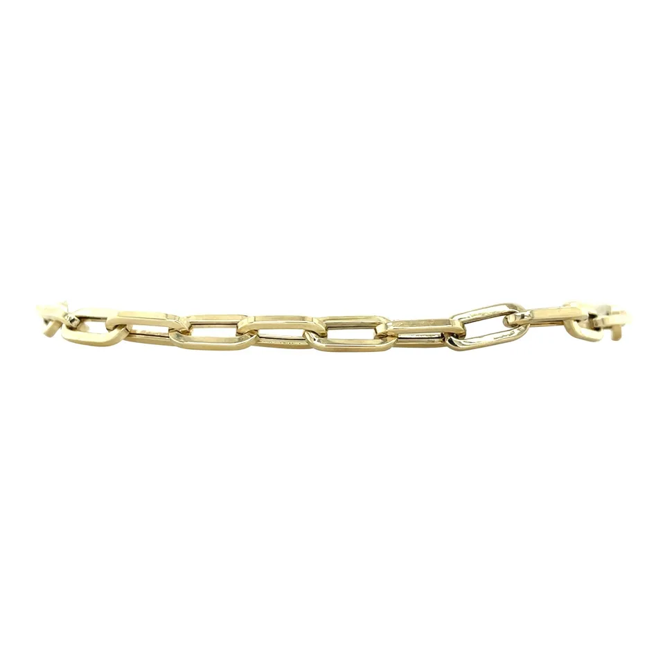 Vintage 14K Gold Closed Forever Bracelet