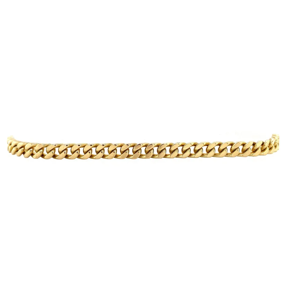 Vintage 14K Gold Curb Bracelet