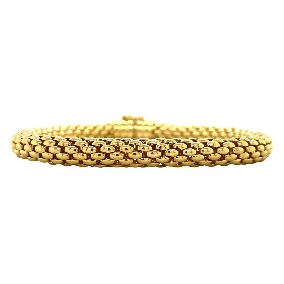Vintage Fope 18K Gold Bracelet 22 cm