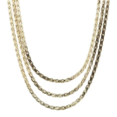 Vintage 14K Gold Fancy Necklace