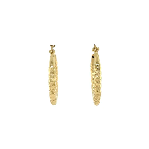 Vintage 14K Gold Hoop Earrings