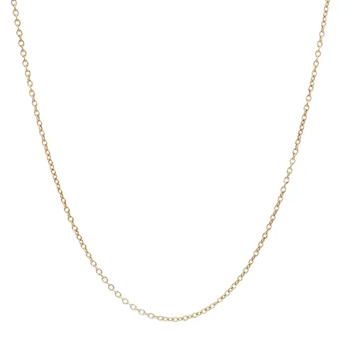 Vintage 14K Gold Anchor Necklace