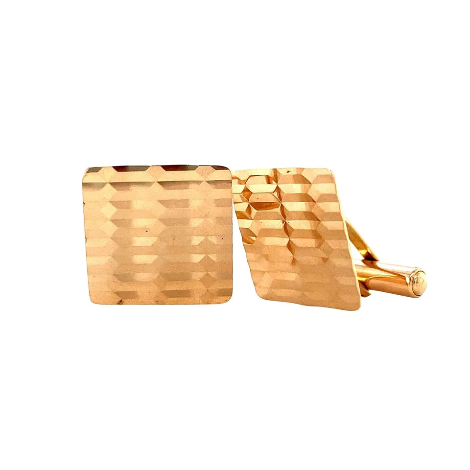 Vintage 18K Gold Cufflinks