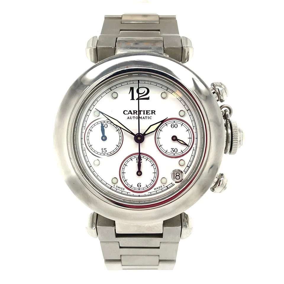 Vintage Cartier Pasha Watch Steel