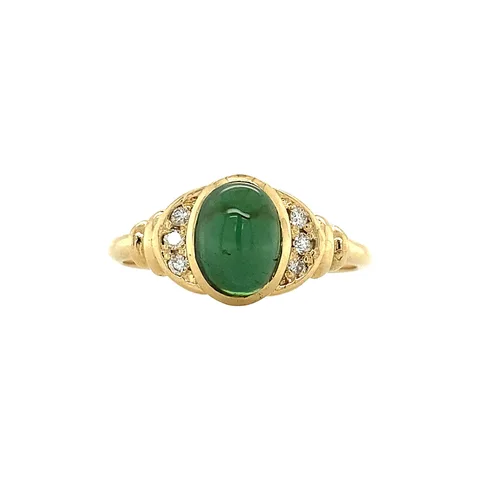 Vintage Jane 14K Gold Ring, Forest