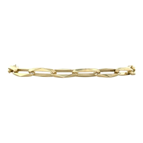 Vintage 14K Gold Closed Forever Bracelet