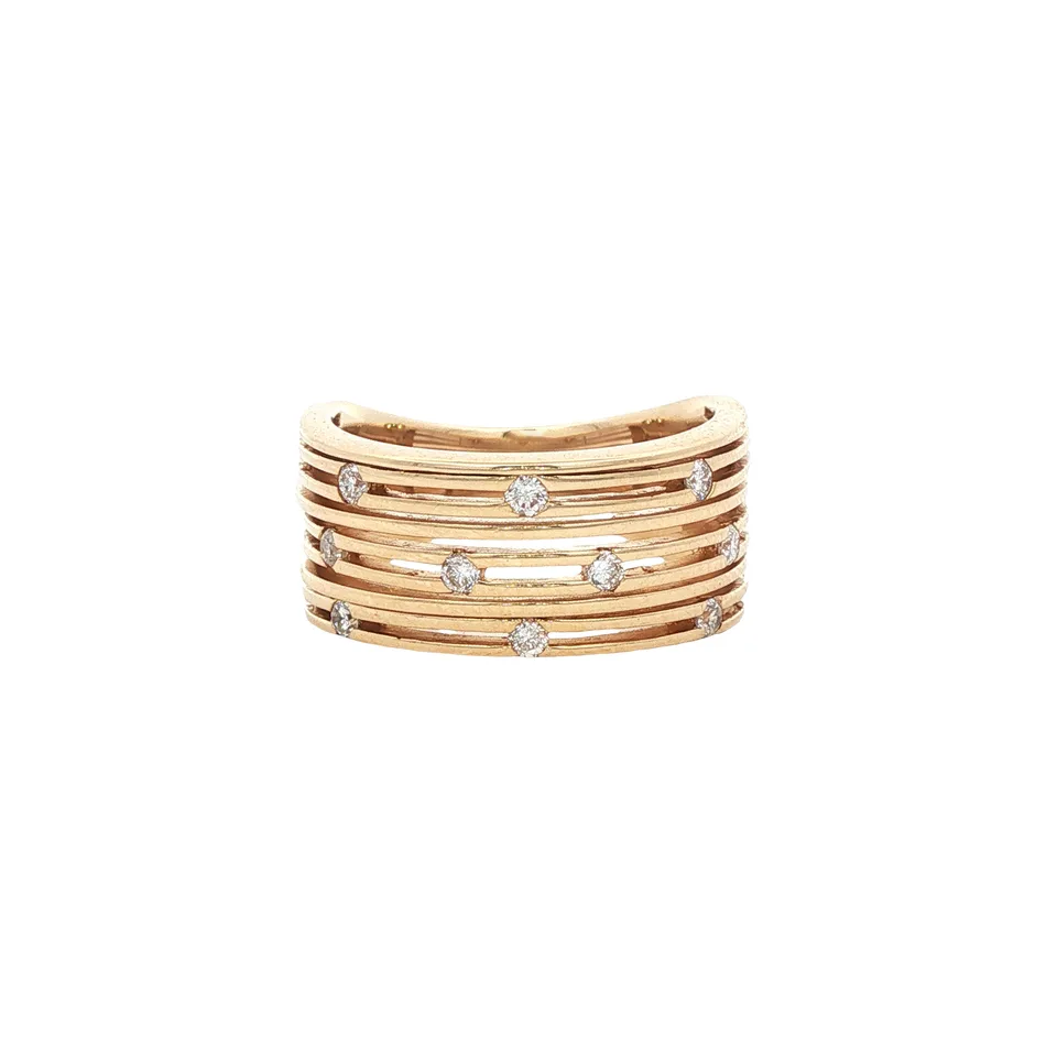 Vintage 14K Gold Ring with Diamond
