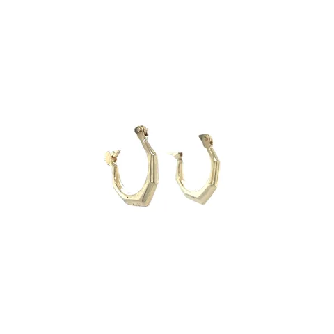 Vintage 14K Gold Hoop Earrings