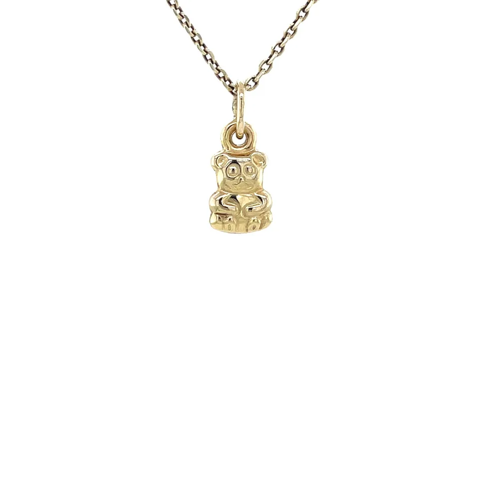 Vintage 14K Gold Beertje Pendant