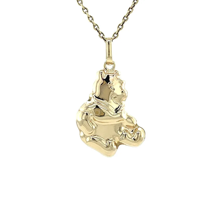 Vintage 14K Gold Winnie the Poeh Pendant
