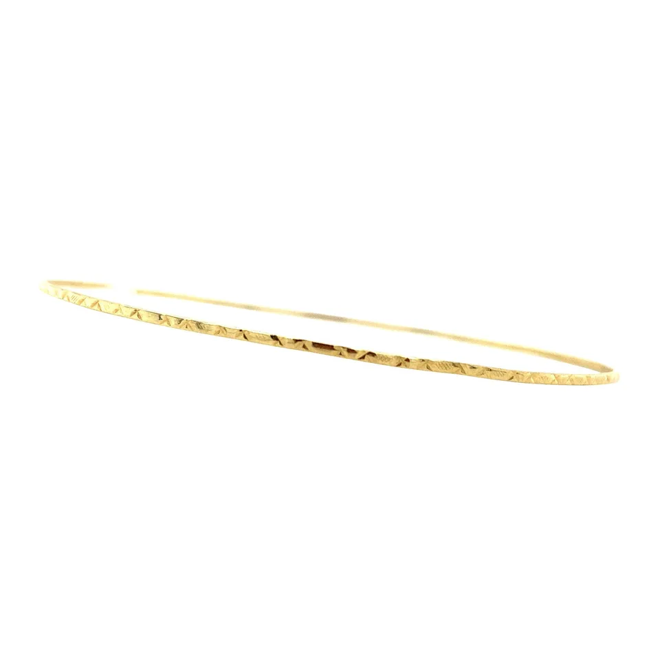Vintage 14K Gold Ornate Rinkelarmband Bracelet