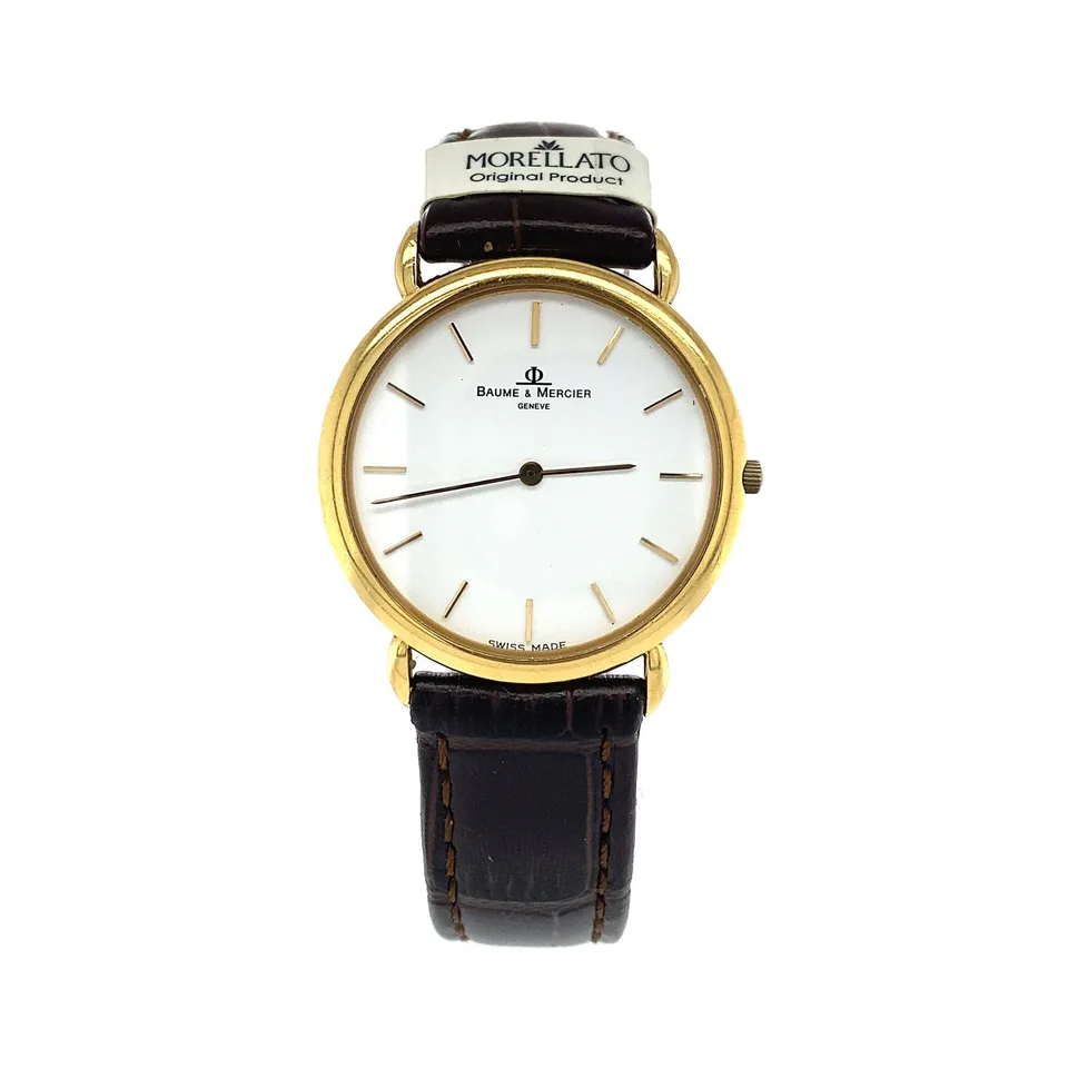 Vintage Baume & Mercier 18K Gold Watch