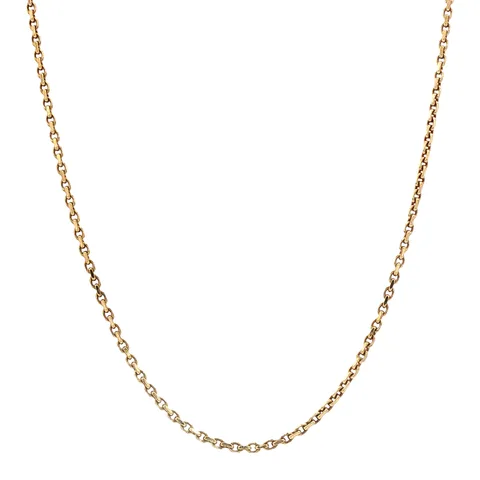 Vintage 14K Gold Anchor Necklace